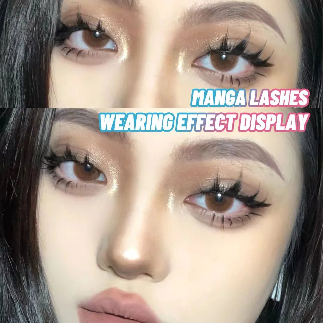 Artificial False Eyelashes - Olive Eden