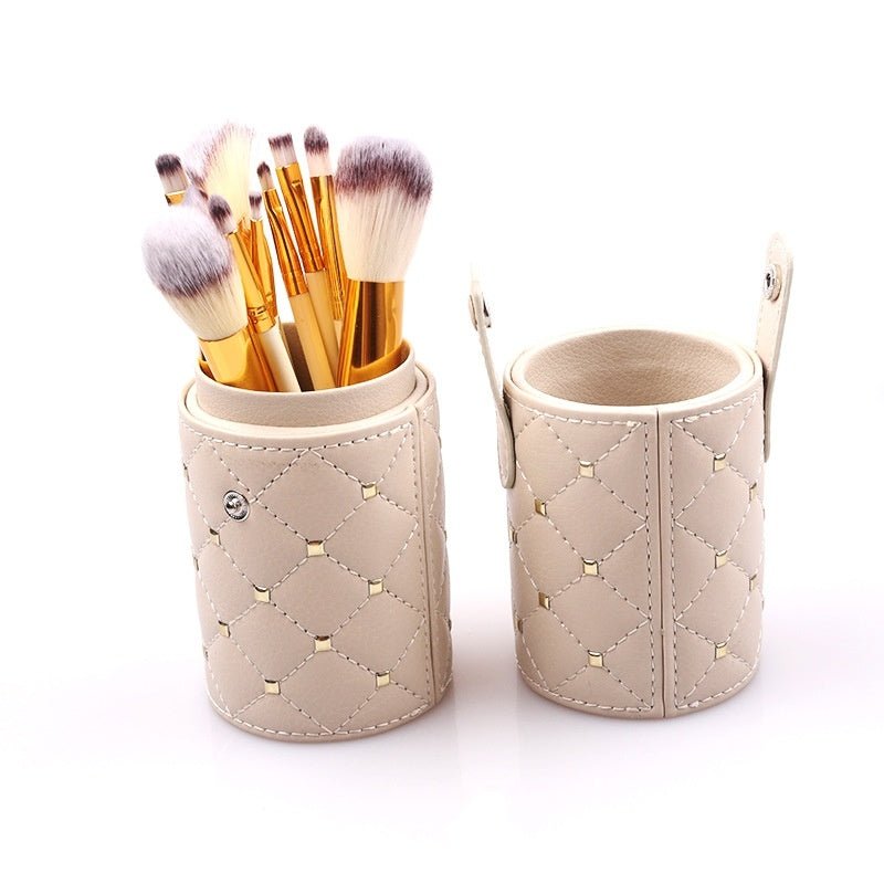 Makeup Brush Set 12 Makeup Buckets - Olive Eden