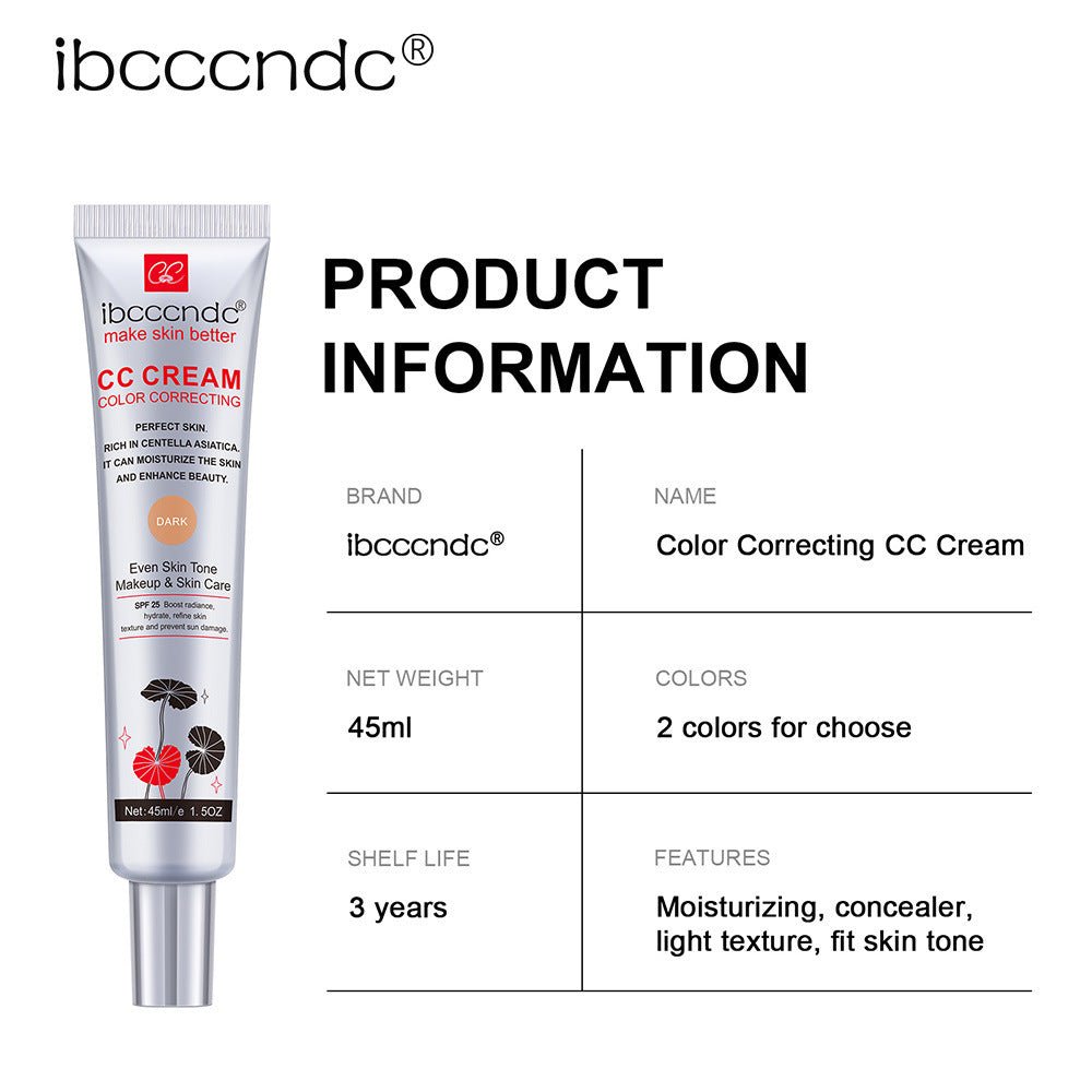 Moisturizing Correcting CC Cream - Olive Eden