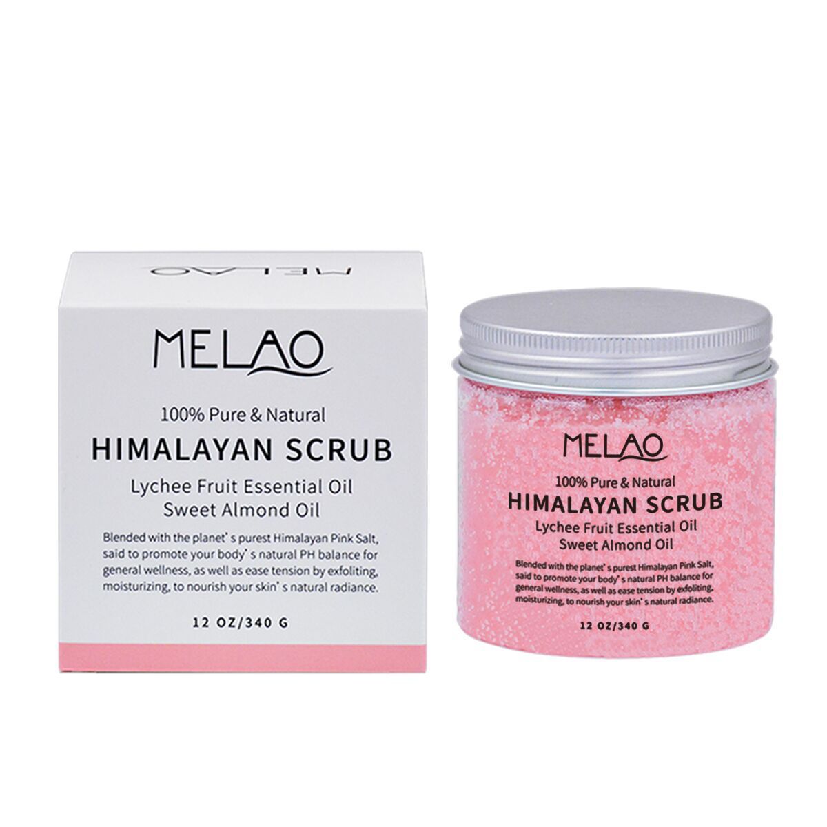 Himalayan Salt Body Scrub - Olive Eden