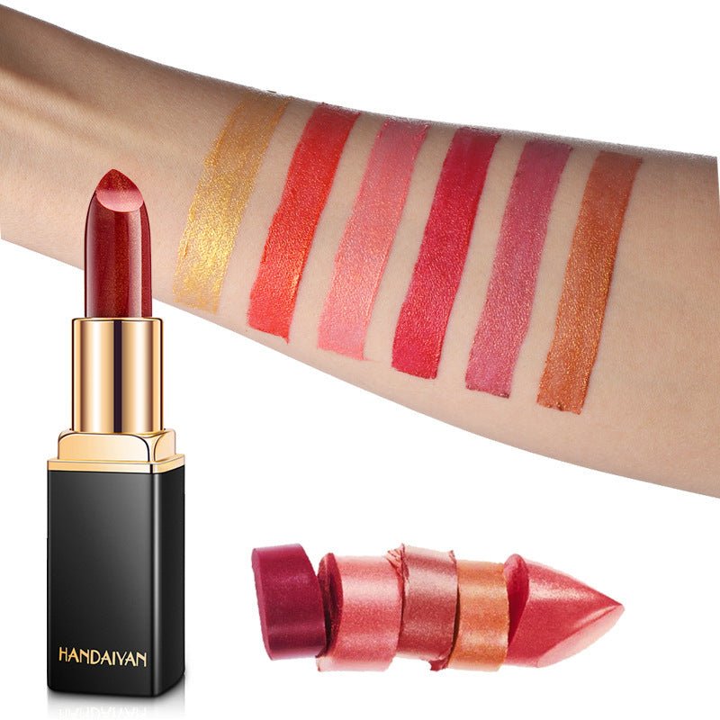 Shiny Metallic Lipstick - Olive Eden