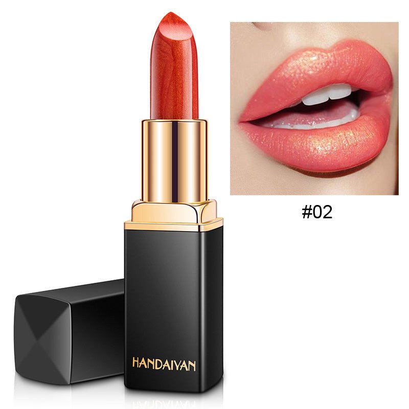 Shiny Metallic Lipstick - Olive Eden