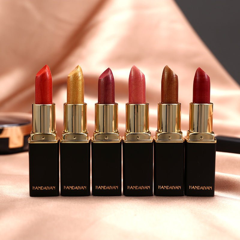 Shiny Metallic Lipstick - Olive Eden